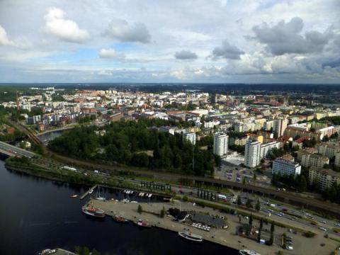 Tampere, jedno z mála velkých měst Finska Tampere, jedno z mála velkých měst Finska