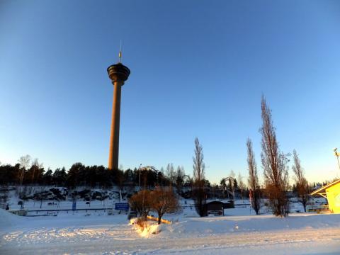 Vyhlídková věž v Särkäniemi